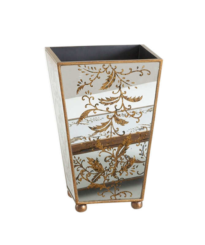 Chelsea House Madison Mirror Waste Basket Wayfair.ca